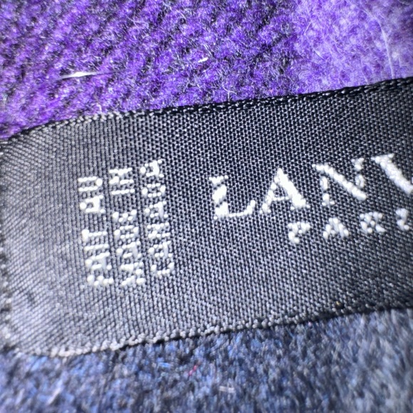 Lanvin Paris cashmere scarf in like new condition - Picture 6 of 6